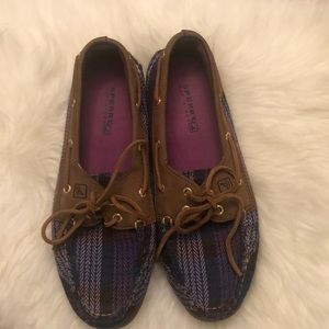Sperry Top Sider Plaid Loafers